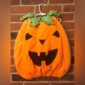 Authentic Kids  Pumpkin Jack-O-Lantern Toddler Halloween Costume size 3-T